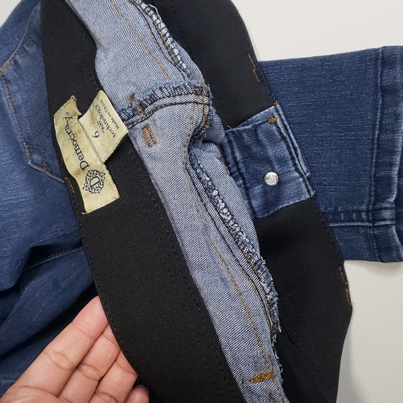 Democracy Ab Technology Womens Stretch Skinny Jeans Size 6 Elastic Waist Fitted - Picture 10 of 16